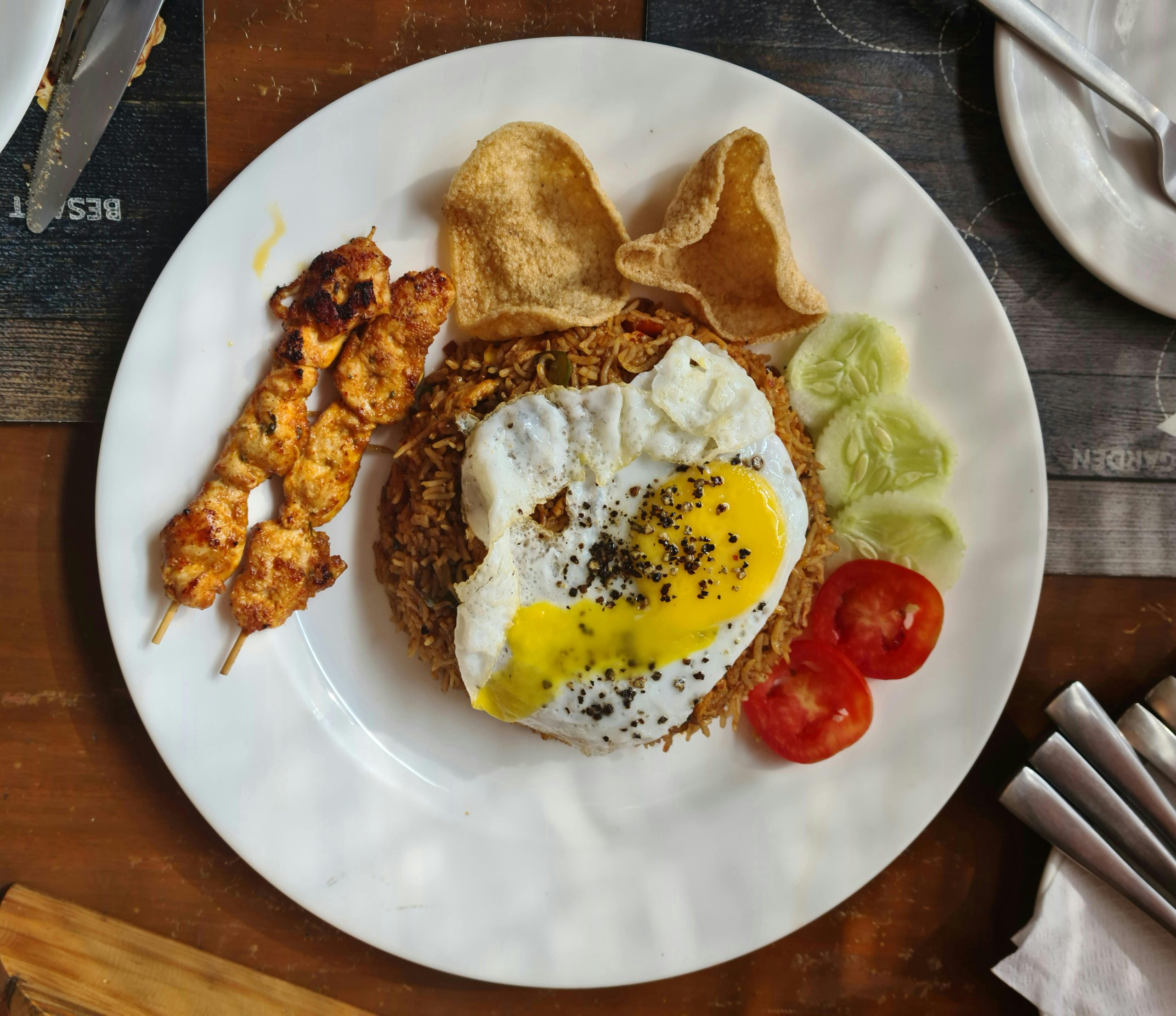 Ilustrasi burung belibis goreng