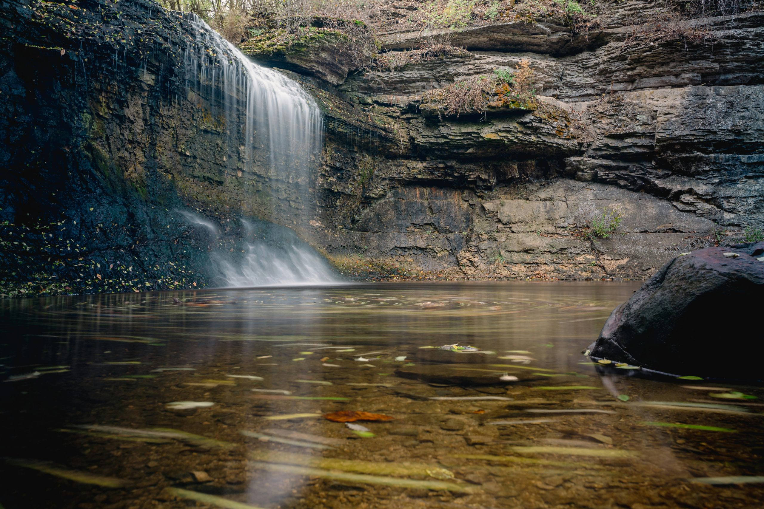 Ilustrasi metode waterfall adalah